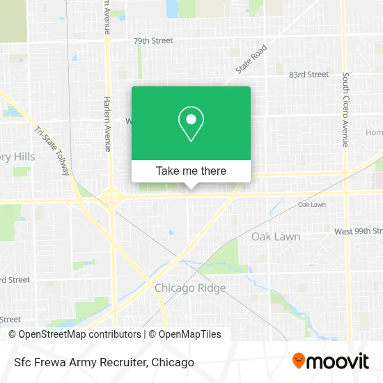 Sfc Frewa Army Recruiter map