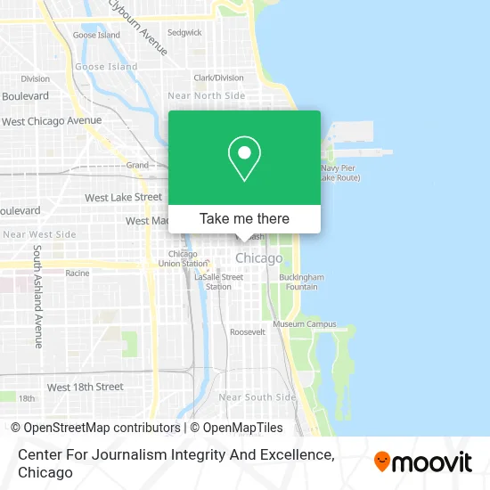Center For Journalism Integrity And Excellence map