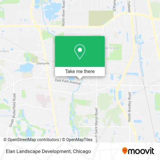 Elan Landscape Development map