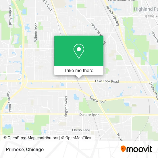 Primose map