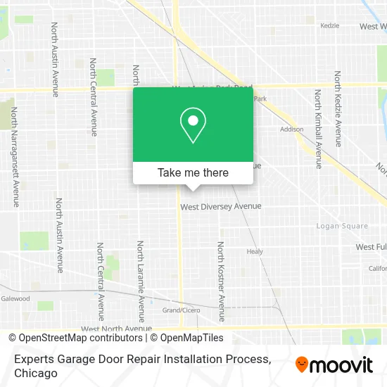 Experts Garage Door Repair Installation Process map