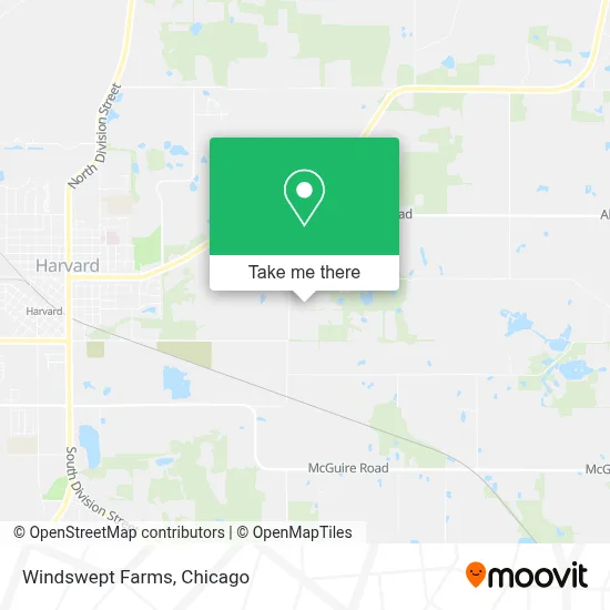Windswept Farms map
