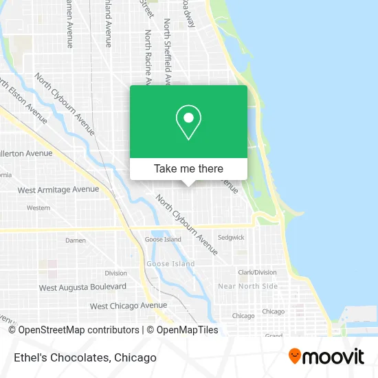 Ethel's Chocolates map