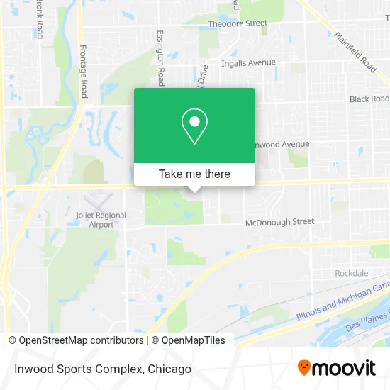 Inwood Sports Complex map