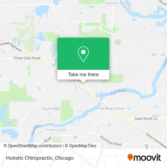 Holistic Chiropractic map