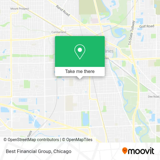 Best Financial Group map