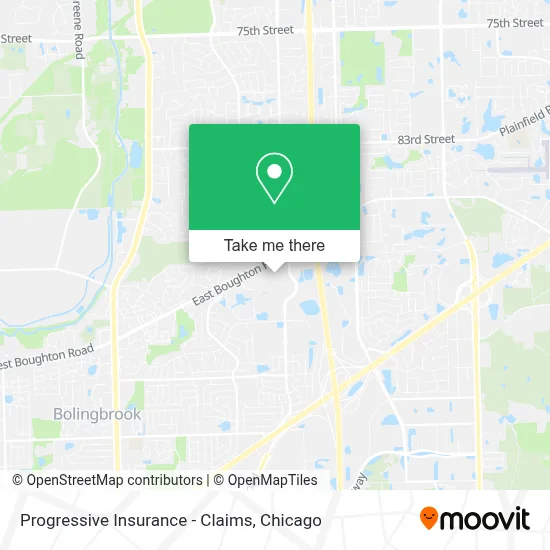 Progressive Insurance - Claims map