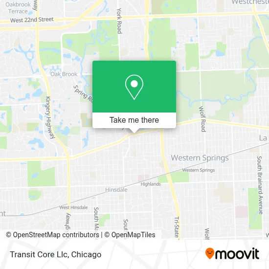 Transit Core Llc map