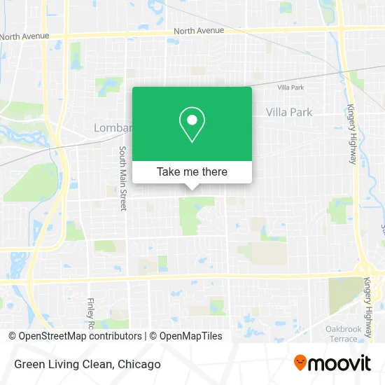Green Living Clean map
