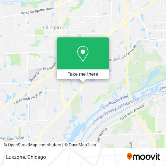 Luxzone map