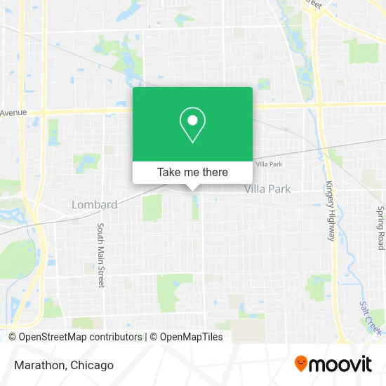 Marathon map