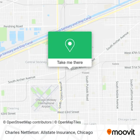 Charles Nettleton: Allstate Insurance map