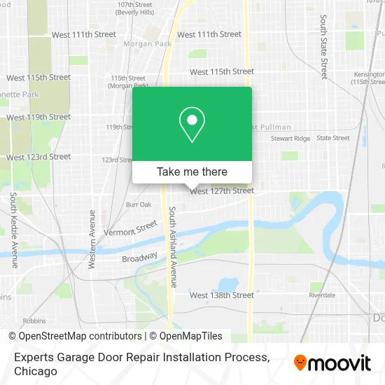 Experts Garage Door Repair Installation Process map