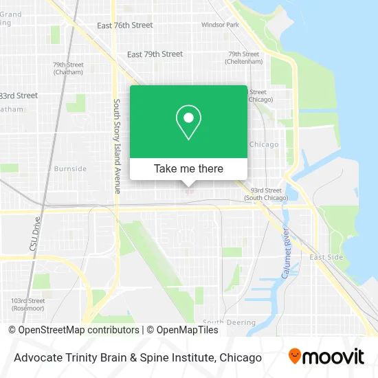 Advocate Trinity Brain & Spine Institute map