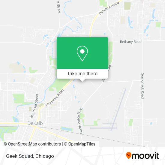 Geek Squad map