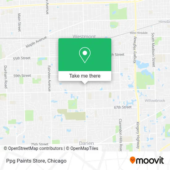 Ppg Paints Store map