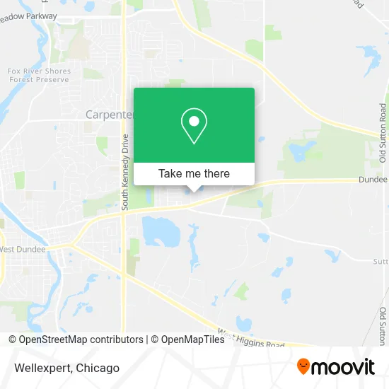 Wellexpert map