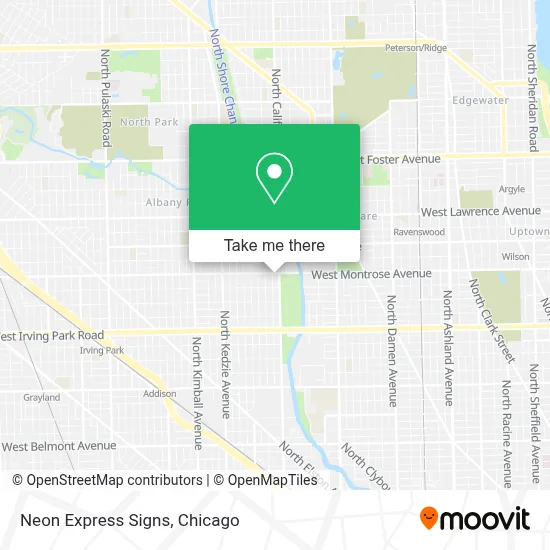 Neon Express Signs map