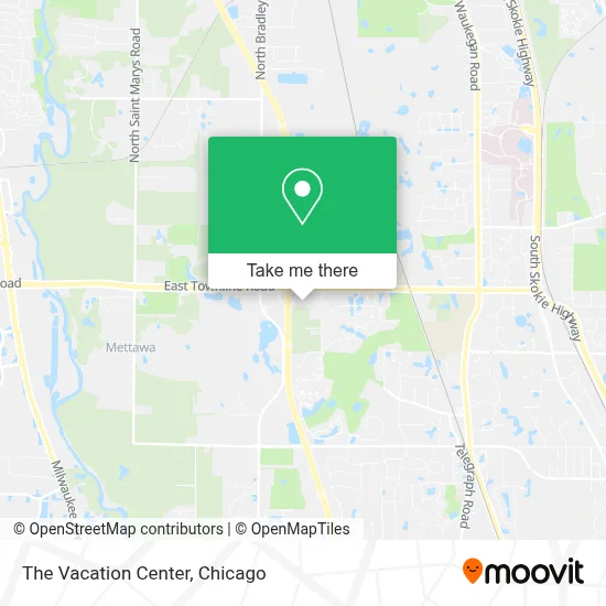 The Vacation Center map