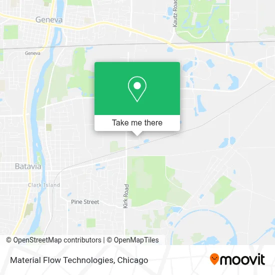 Material Flow Technologies map