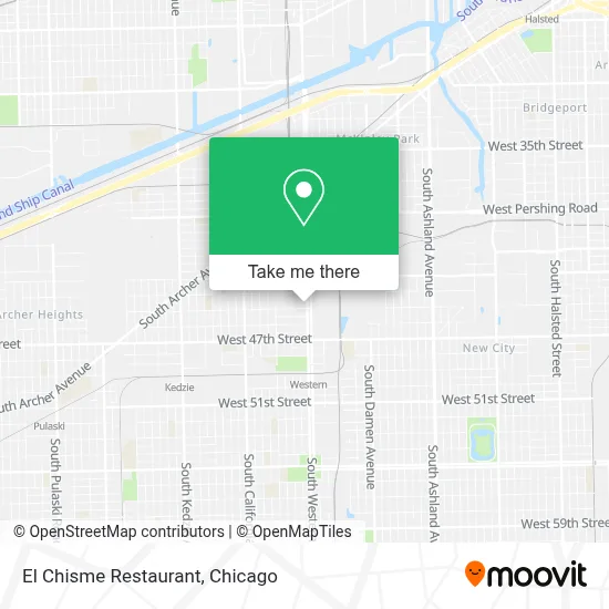 El Chisme Restaurant map