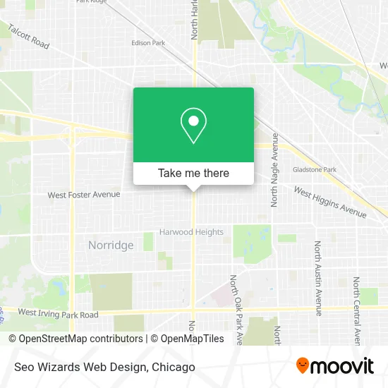Seo Wizards Web Design map