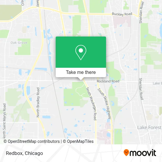 Redbox map