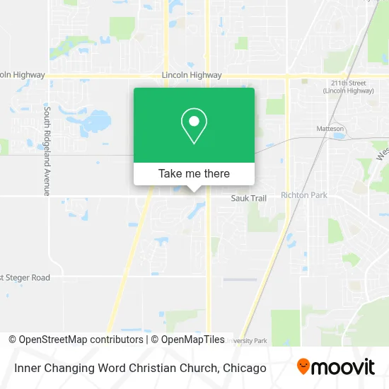 Inner Changing Word Christian Church map