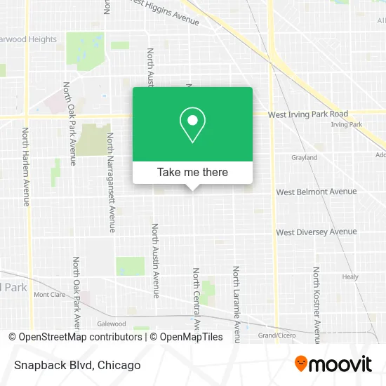 Snapback Blvd map