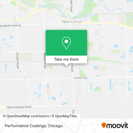 Performance Coatings map