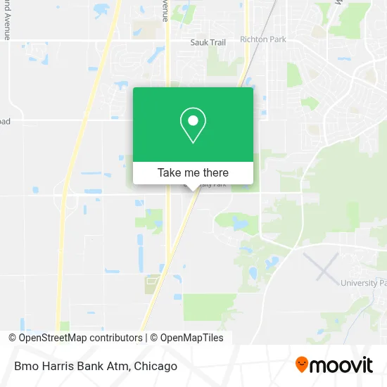 Bmo Harris Bank Atm map