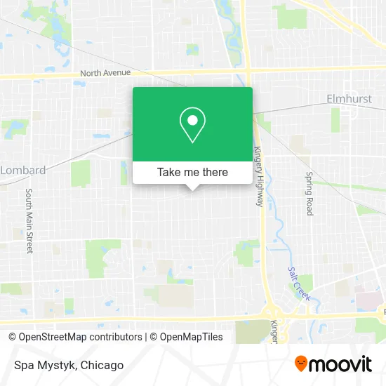 Spa Mystyk map