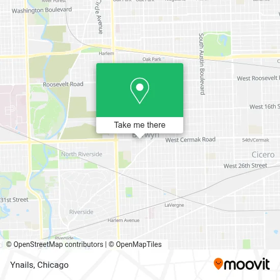 Ynails map