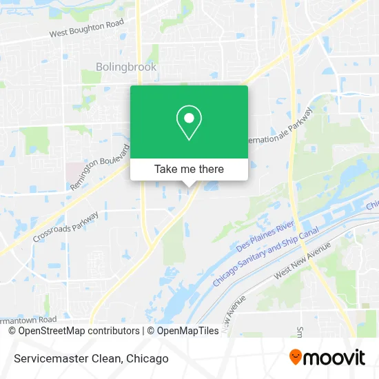 Servicemaster Clean map