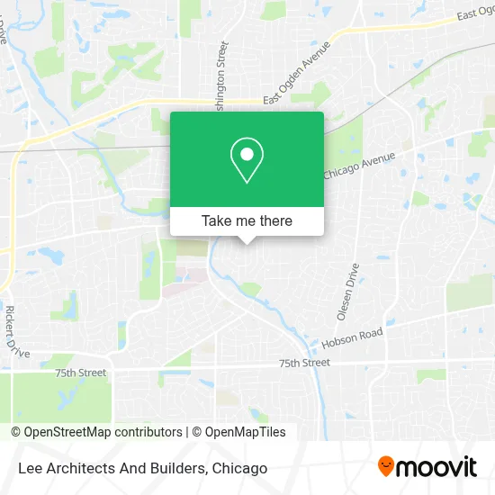 Lee Architects And Builders map