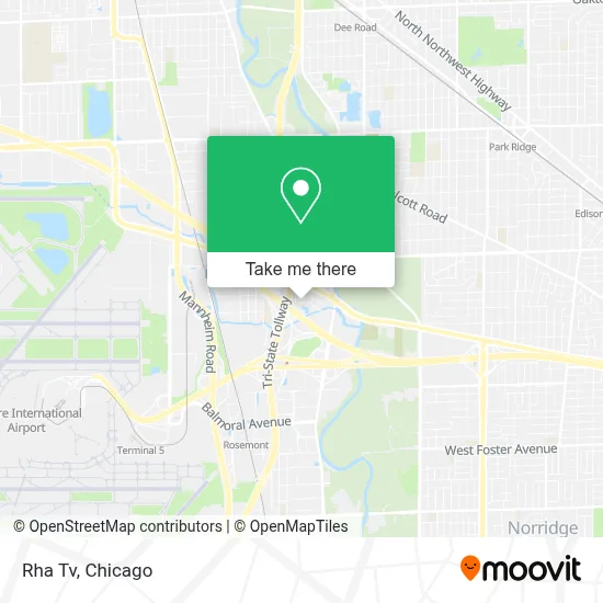 Rha Tv map