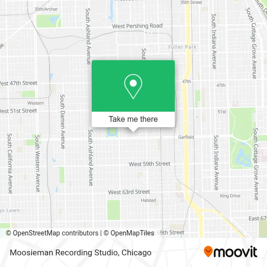 Moosieman Recording Studio map
