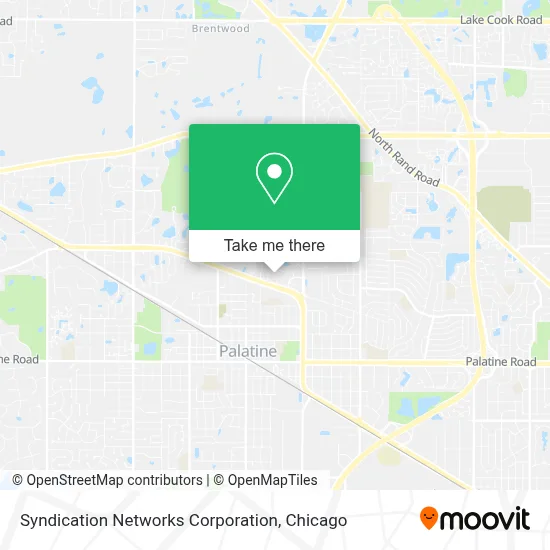 Syndication Networks Corporation map