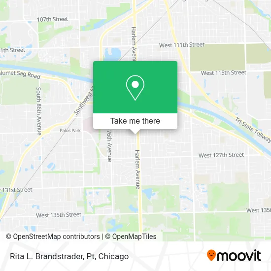 Rita L. Brandstrader, Pt map