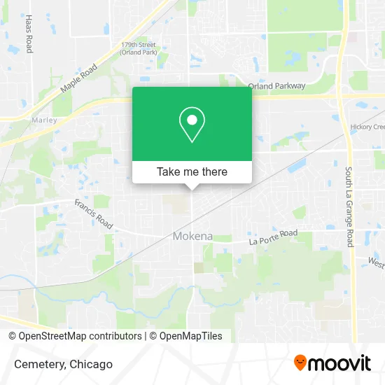 Cemetery map