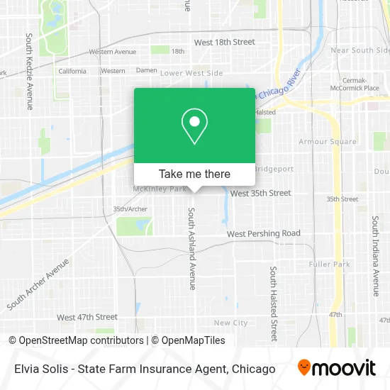Elvia Solis - State Farm Insurance Agent map