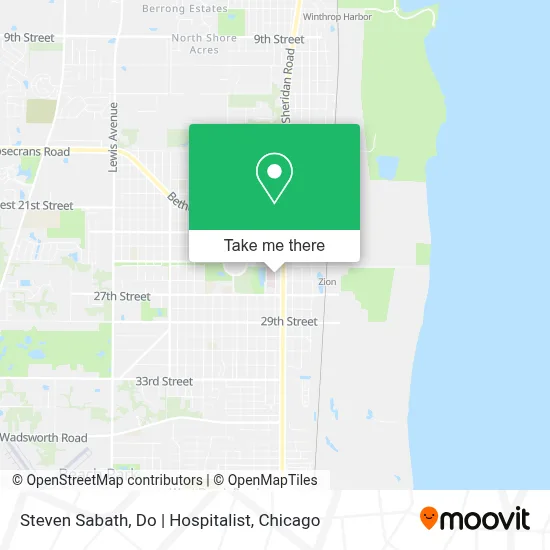 Steven Sabath, Do | Hospitalist map