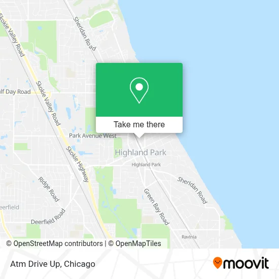 Atm Drive Up map