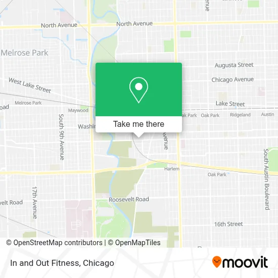 In And Out Fitness map