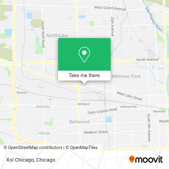 Xol Chicago map