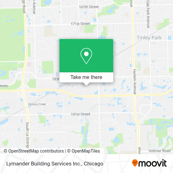 Lymander Building Services Inc. map