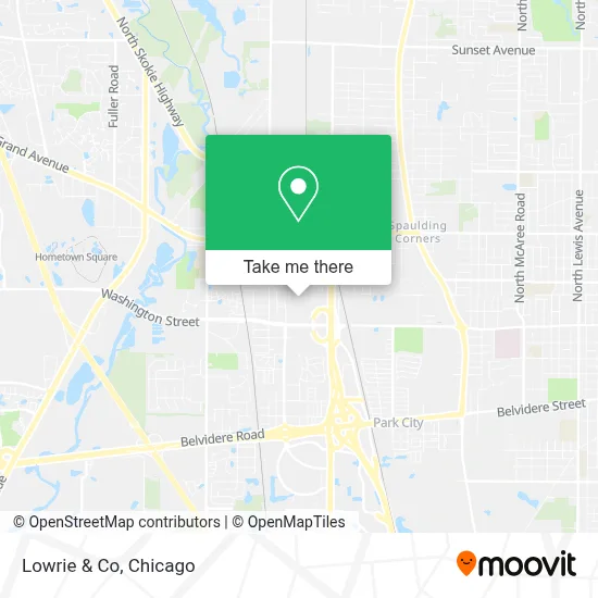 Lowrie & Co map