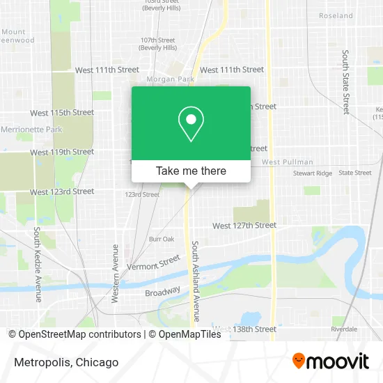 Metropolis map