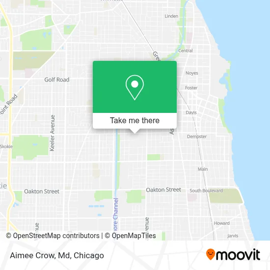 Aimee Crow, Md map