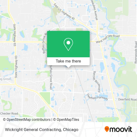 Wickright General Contracting map